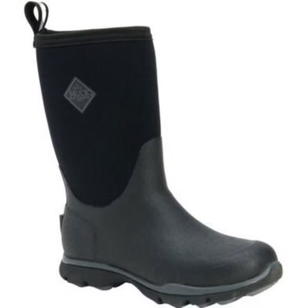 Arctic Excursion Mid, Black / Gray, 8, PR, MUCK BOOT CO, Mfr# AEP-000-BLK-080